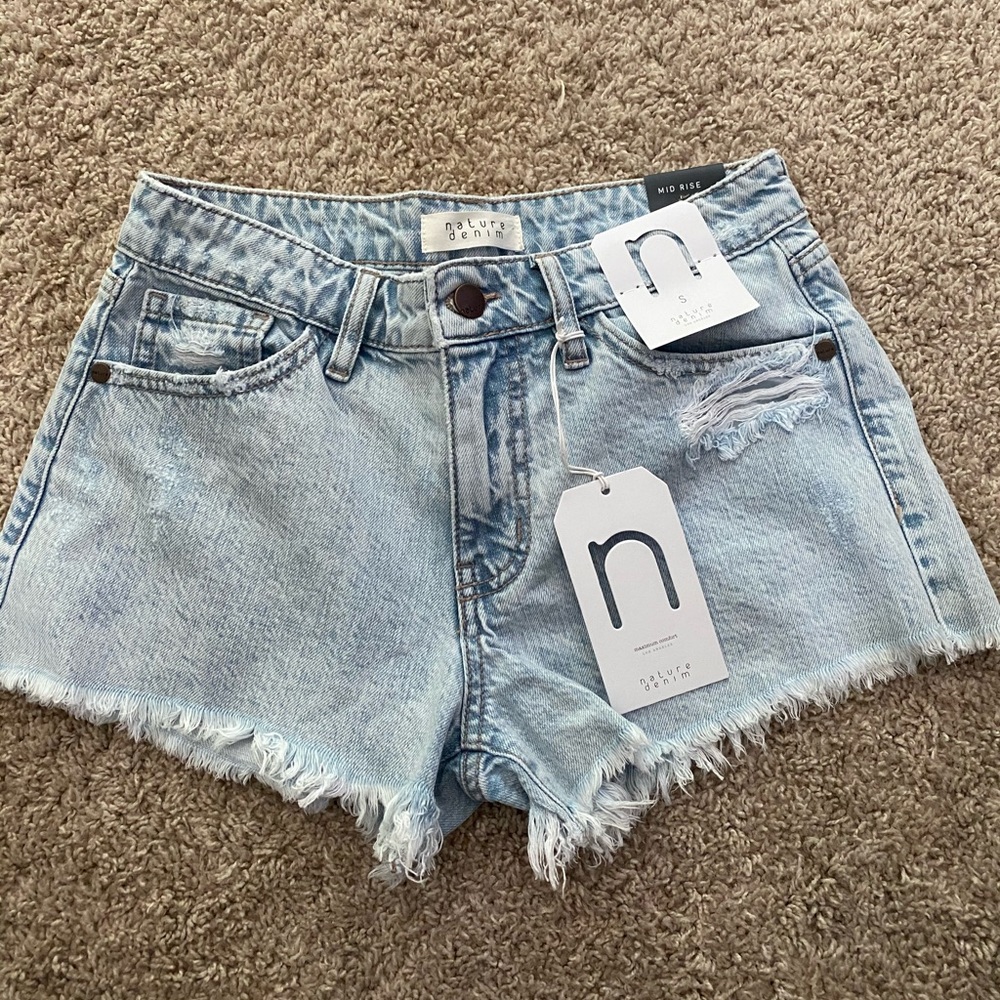 Nature Denim Jean Shorts